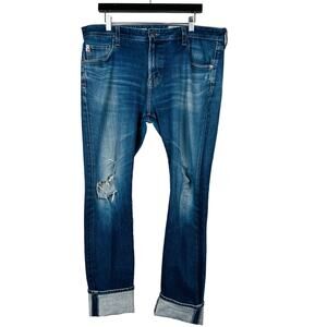 Adirano Goldschmeid Dylan Jeans Skinny Blue Long - 38 x 34